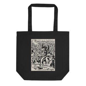 Inferno Groove Tote Bag