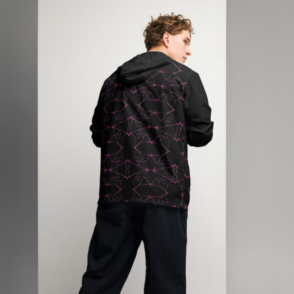 Silent Ascend Noir Men’s windbreaker - Image 2