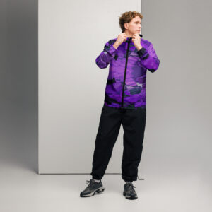 Nebula Noir windbreaker
