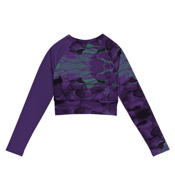 Nebula Recycled long-sleeve crop top - Image 2