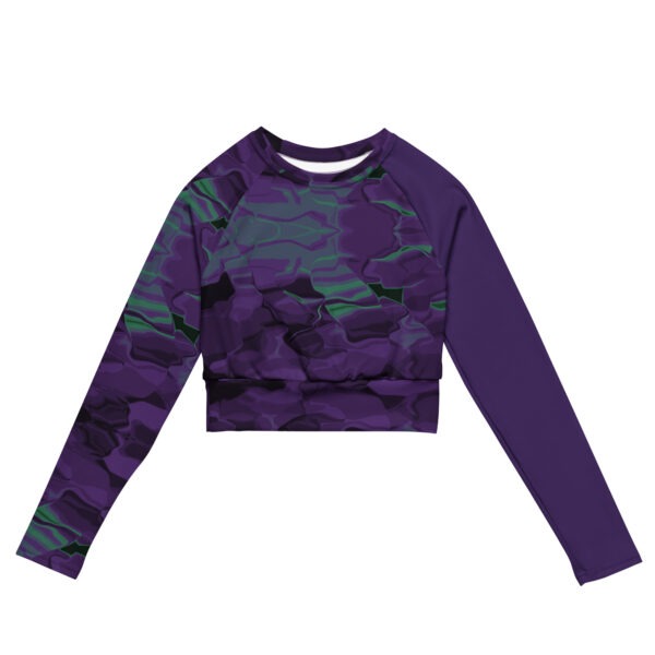 Nebula Recycled long-sleeve crop top - Image 3