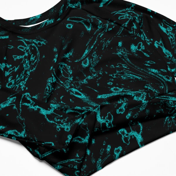 Waves Recycled long-sleeve crop top - Image 2