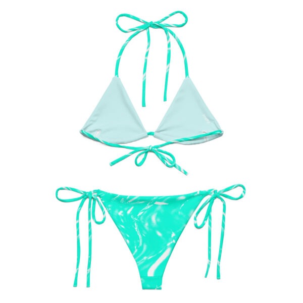 Waves recycled string bikini - Image 5