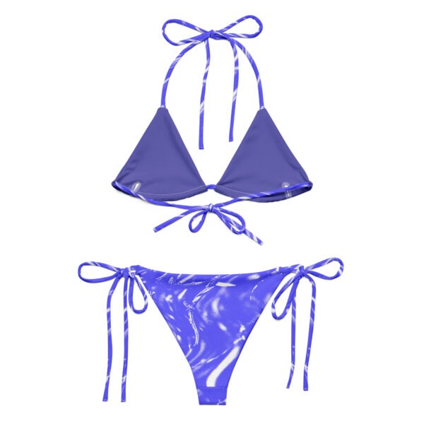 Waves recycled string bikini - Image 5