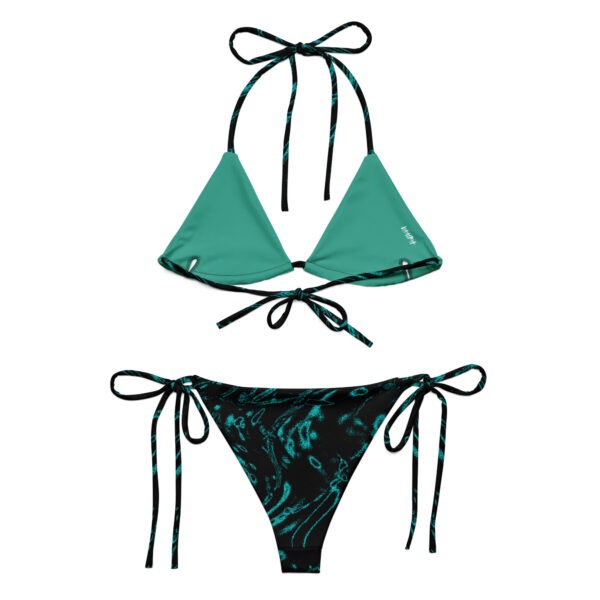 Waves recycled string bikini - Image 3