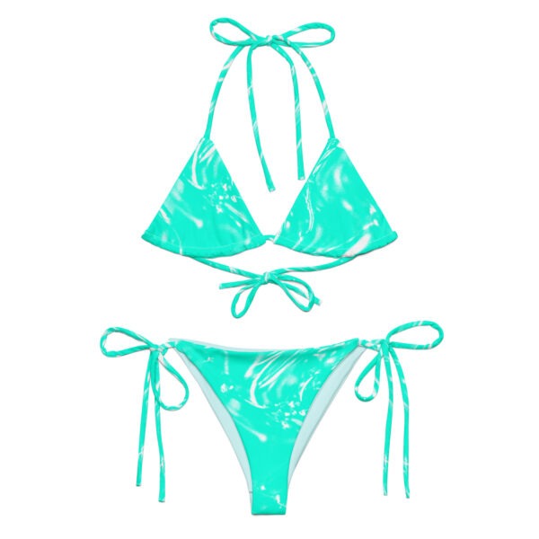 Waves recycled string bikini