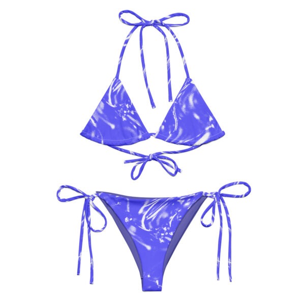 Waves recycled string bikini