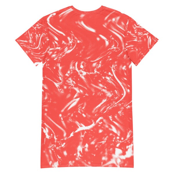 Waves T-shirt dress - Image 2