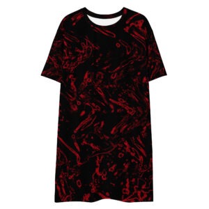 Waves T-shirt dress