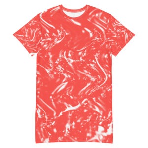 Waves T-shirt dress