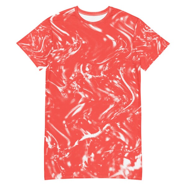 Waves T-shirt dress