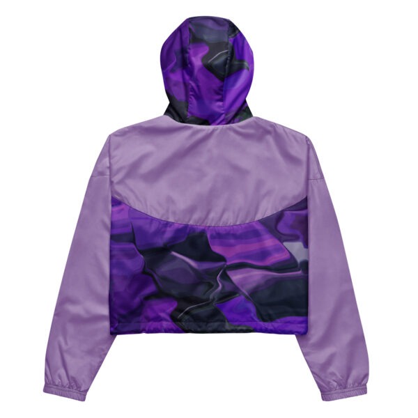 Nebula Lilac cropped windbreaker - Image 4
