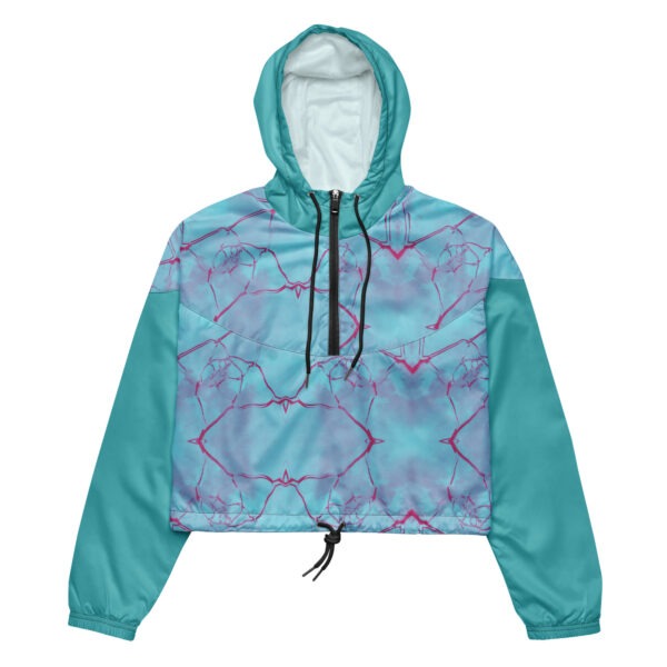 Silent Ascent cropped windbreaker