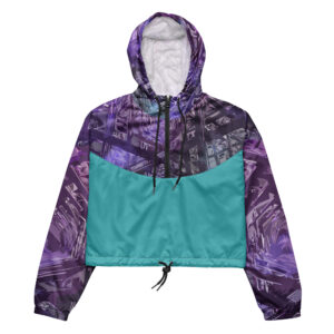Sacred cropped windbreaker