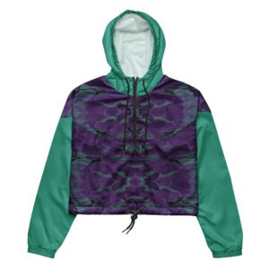 Nebula cropped windbreaker