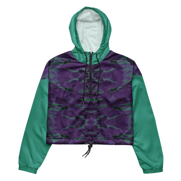 Nebula cropped windbreaker