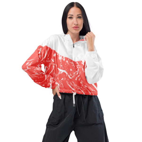 Waves cropped windbreaker - Image 4