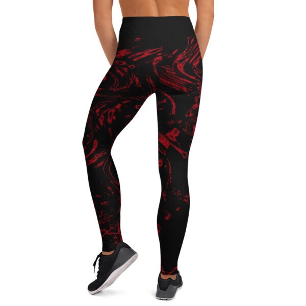 Waves Yoga Leggings - Image 3
