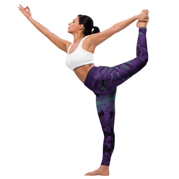 Nebula Yoga Leggings - Image 4