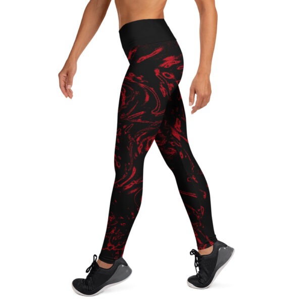 Waves Yoga Leggings - Image 2