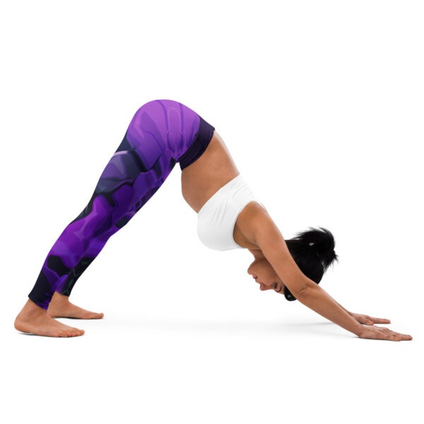 Nebula Noir Yoga Leggings - Image 2
