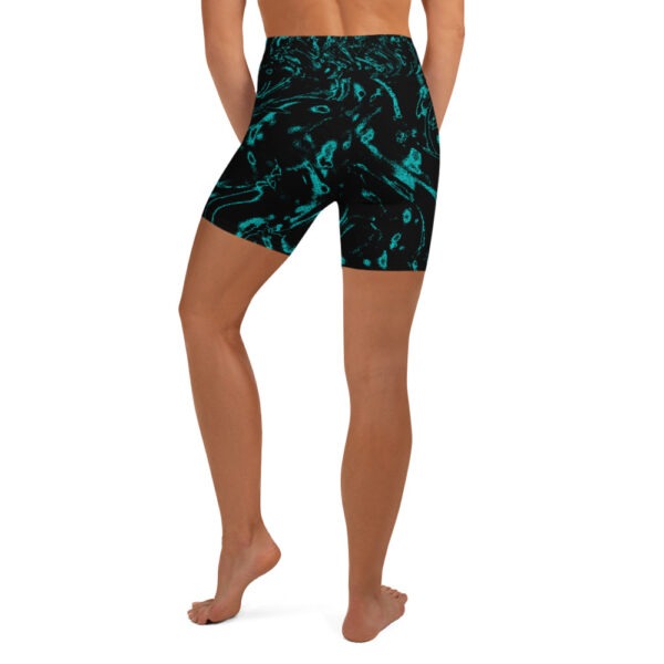 Waves Yoga Shorts - Image 3