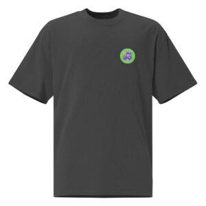 Whistle & Wave Oversized faded t-shirt
