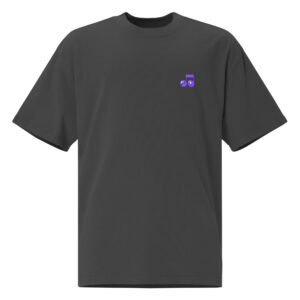 Whistle & Wave Oversized faded t-shirt