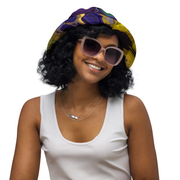 Nebula Sunset Reversible bucket hat - Image 2