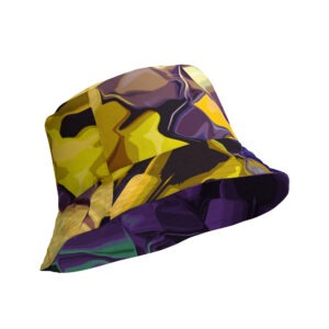 Nebula Sunset Reversible bucket hat